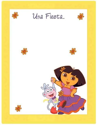 invitaciones princesas, Dora, Minnie y Fresita, cumpleaños ... invitaciones princesas, Dora, Minnie y Fresita, cumpleaños ...