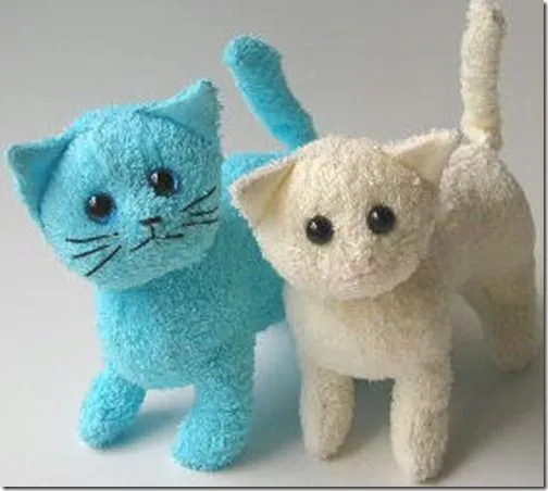 Busco Imágenes: Moldes para hacer un gatito de peluche