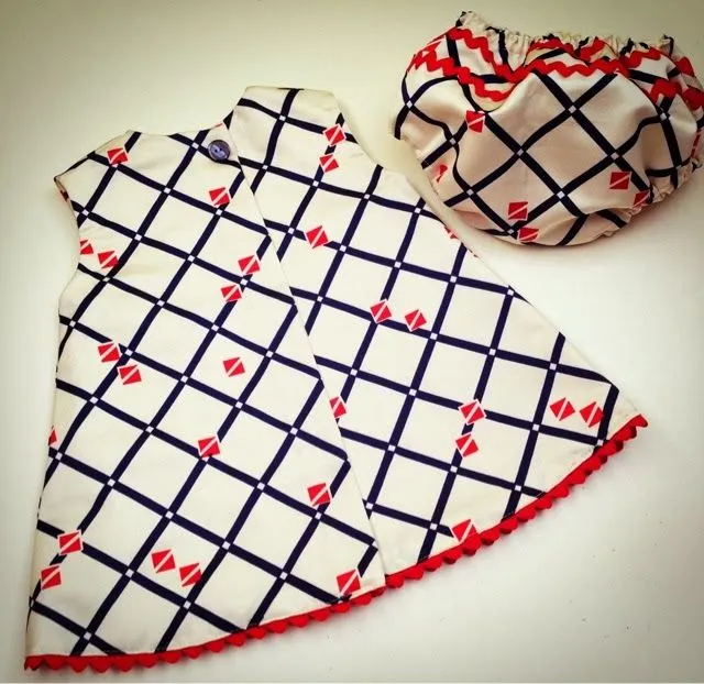 Cosas de Butterflies: DIY Vestido niña con braguita y capota ...