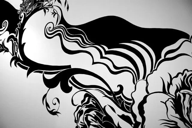 B/W Mural | Flickr - Photo Sharing!