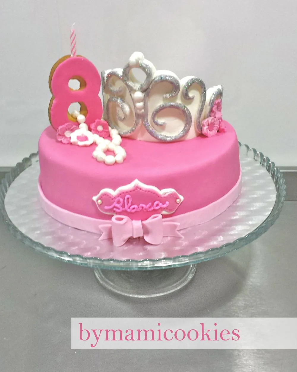 bymamicookies, DELICIOSAS GALLETAS DECORADAS: Tarta de princesa bymamicookies, DELICIOSAS GALLETAS DECORADAS: Tarta de princesa