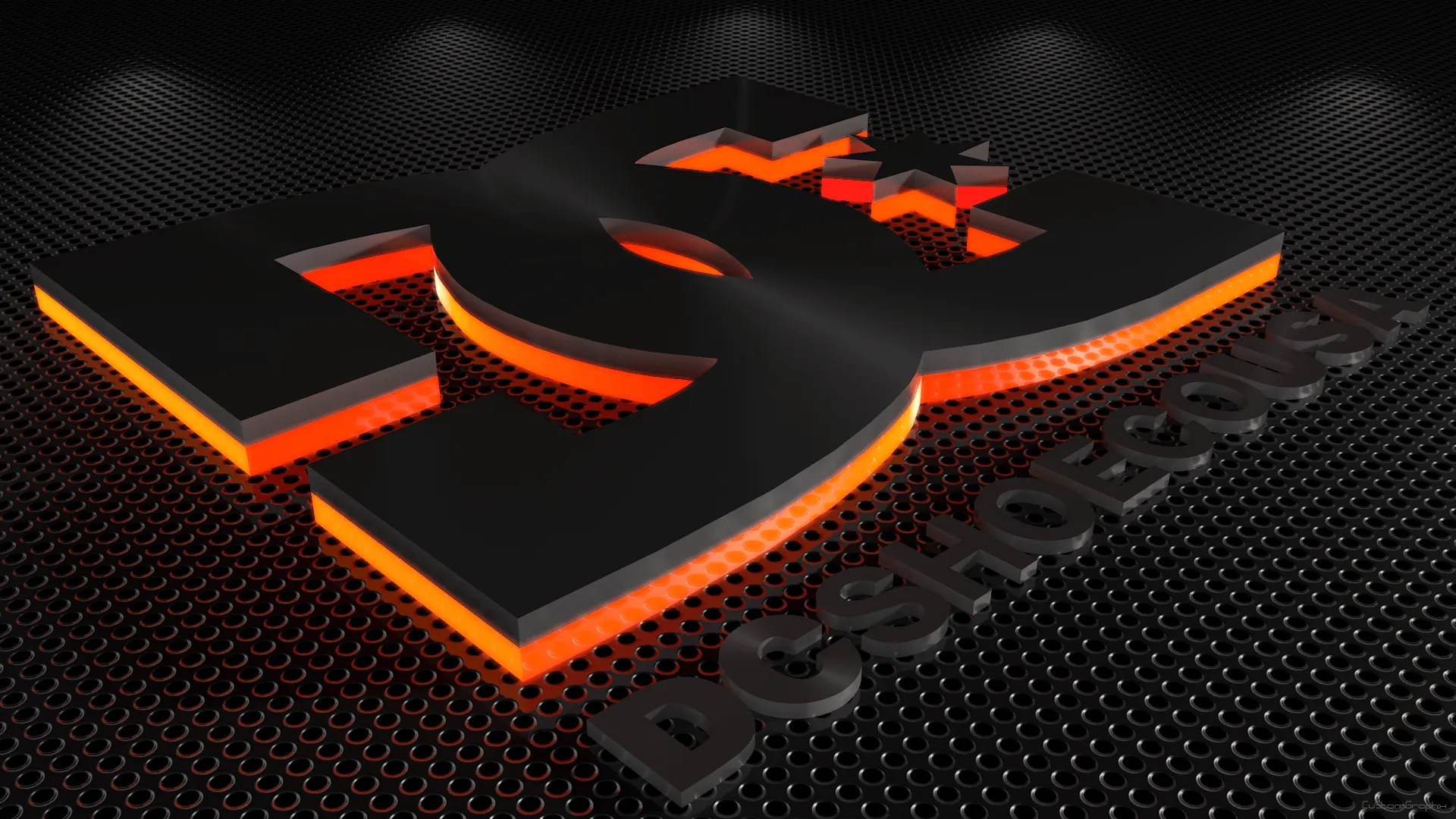 DeviantArt: More Like C4D DC shoes logo wallpaper by xCustomGraphix