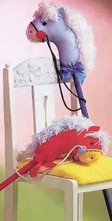 Caballitos de Palo con Fieltro | Manualidades Infantiles Caballitos de Palo con Fieltro | Manualidades Infantiles