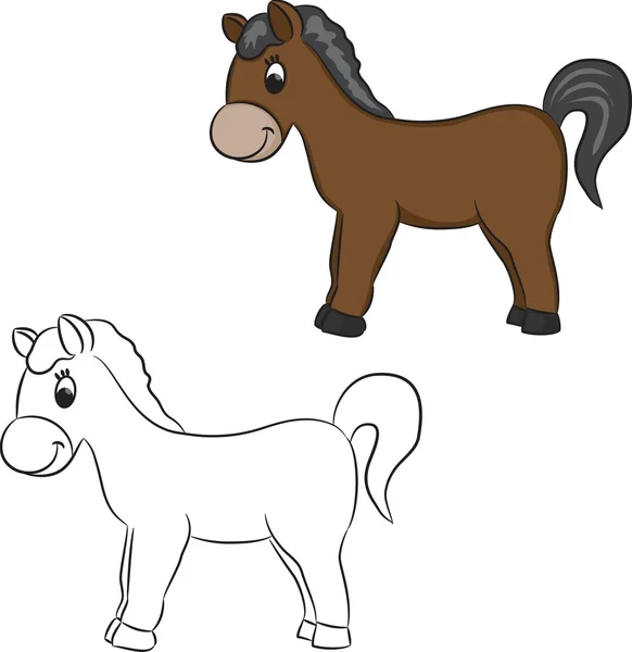 Caballo de dibujos animados — Vector stock © ARNICA83 #44934081 Caballo de dibujos animados — Vector stock © ARNICA83 #44934081