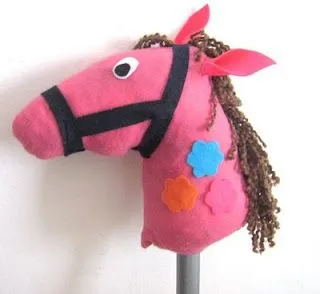 Caballo de fieltro ~ Portal de Manualidades Caballo de fieltro ~ Portal de Manualidades