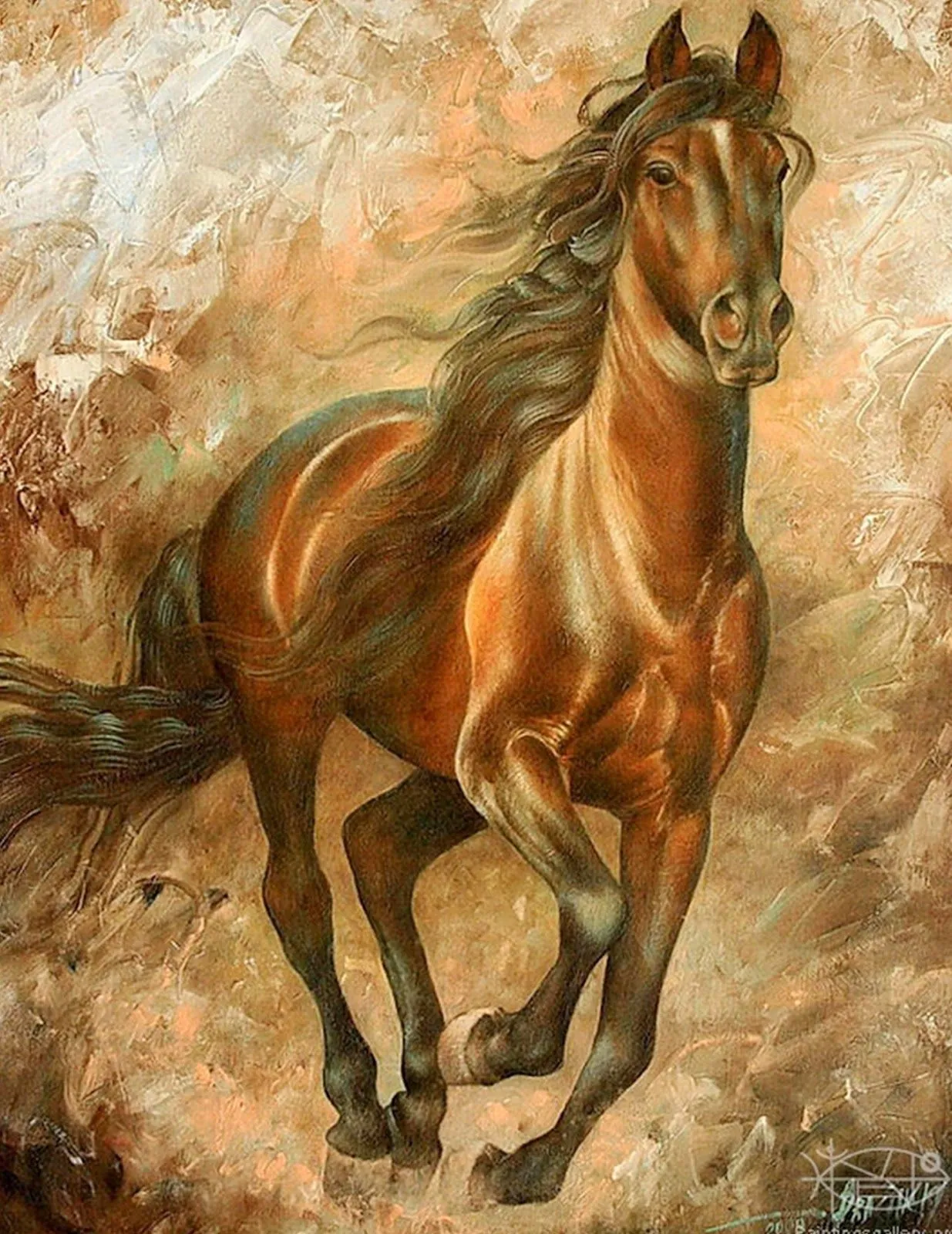 Caballo Pintura Óleo, de Brahinsсkiy Arthur | El club del arte ... Caballo Pintura Óleo, de Brahinsсkiy Arthur | El club del arte ...