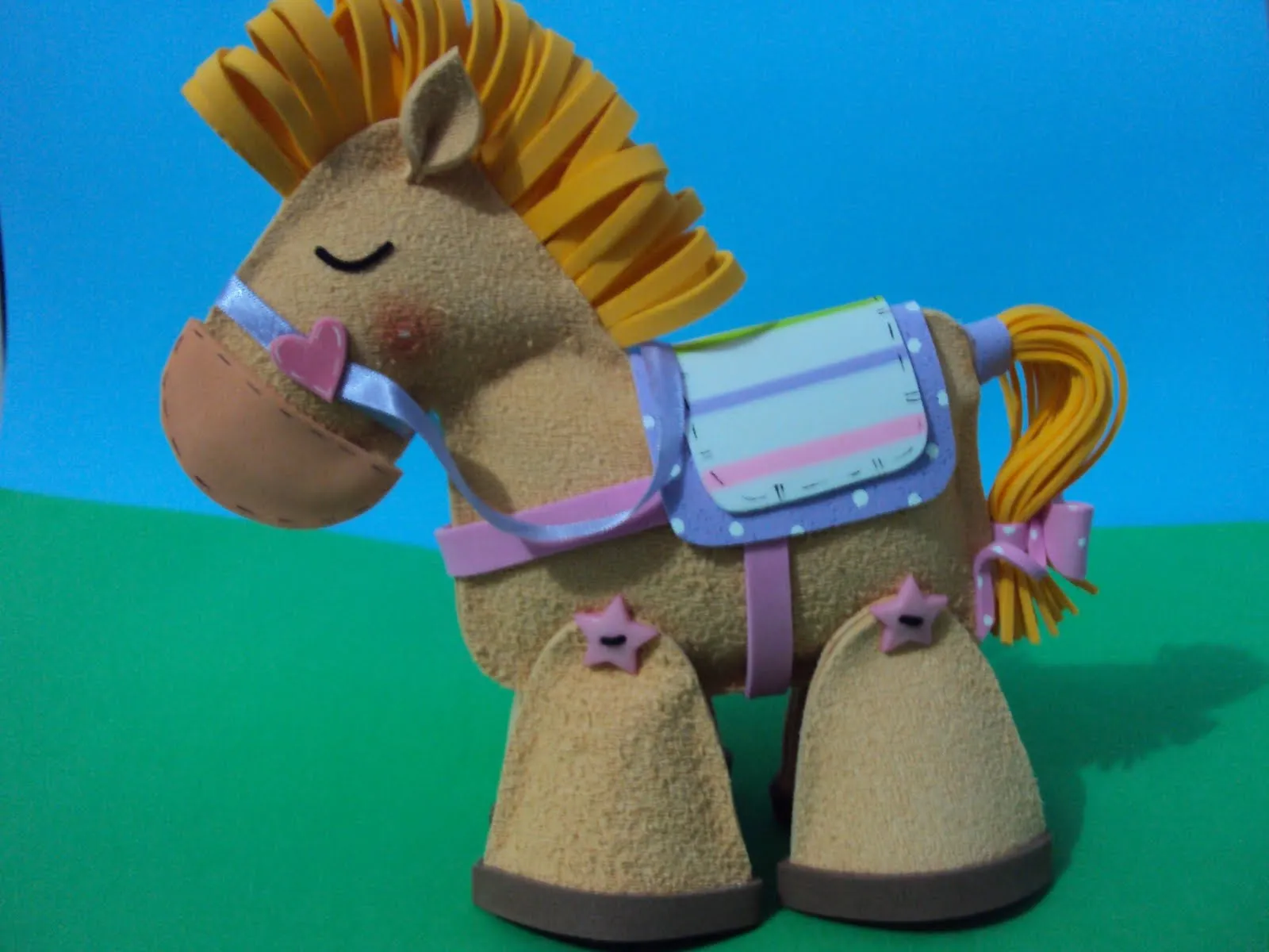 Caballo Poni en Goma Eva | Todo en GOMA EVA Caballo Poni en Goma Eva | Todo en GOMA EVA