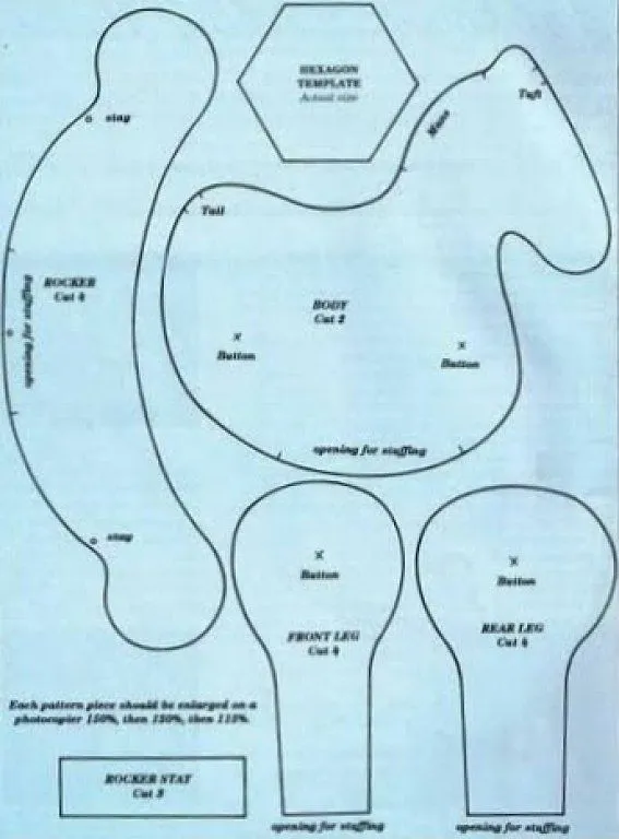 caballo tela (3) | Aprender manualidades es facilisimo.com caballo tela (3) | Aprender manualidades es facilisimo.com