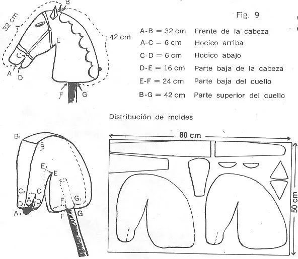 Caballo de tela | costuras y bordados | Pinterest | Manualidades ...