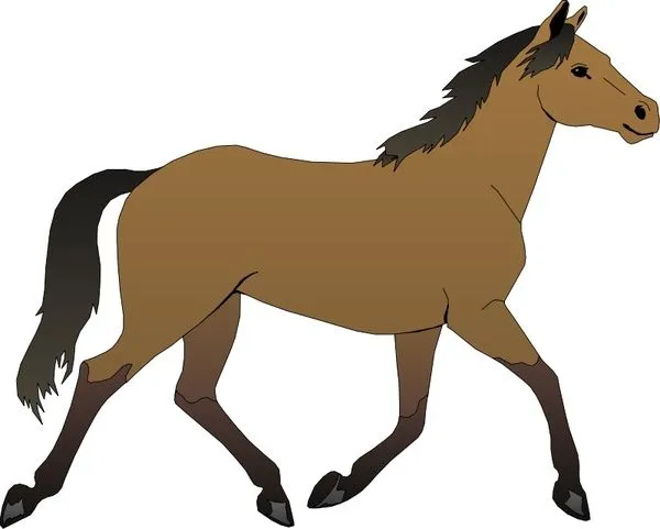 Caballo vectorizado gratis - Imagui