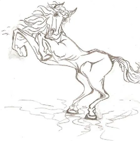 Caballo al viento Mariano damian Fernandez- Artelista.