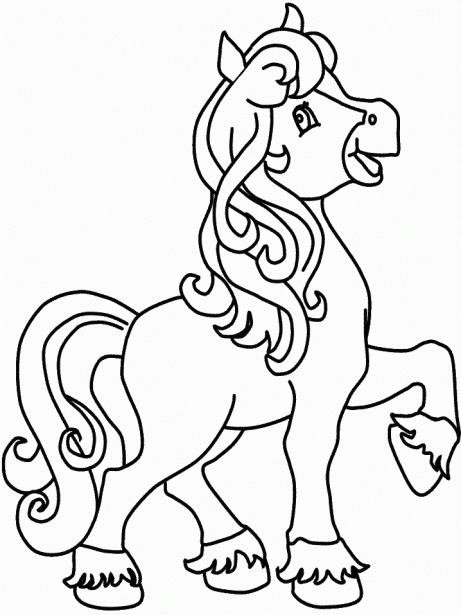 Dibujos para imprimir y colorear: Caballos para colorear Dibujos para imprimir y colorear: Caballos para colorear