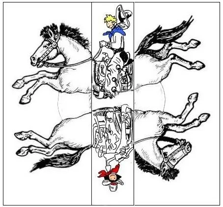 Caballos y jinetes | A flote
