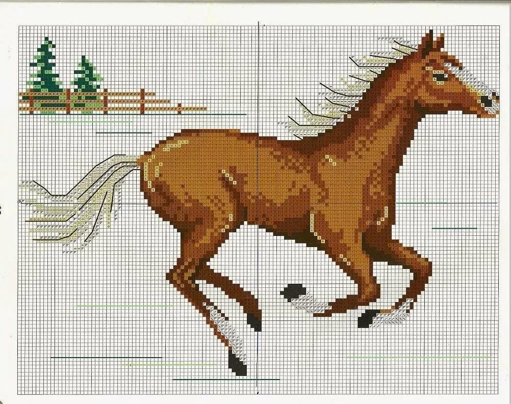 ▷ Caballos en punto de cruz ¡Lo que necesitas AQUÍ! ▷ Caballos en punto de cruz ¡Lo que necesitas AQUÍ!