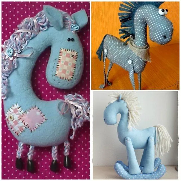 caballos de tela ideas