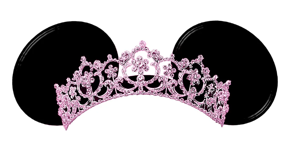 Cabeças de Mickey e Minnie princesa com tiara, pirata, formatura ... Cabeças de Mickey e Minnie princesa com tiara, pirata, formatura ...