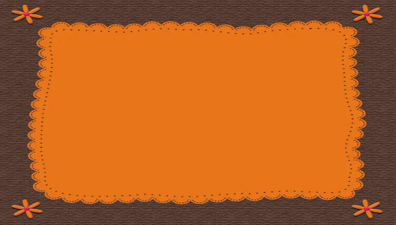 Cabecera y Fondo Naranja Cabecera y Fondo Naranja