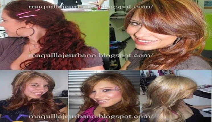 Cabello; cambio de color, de oscuro a claro ~ Gina Rojas ...
