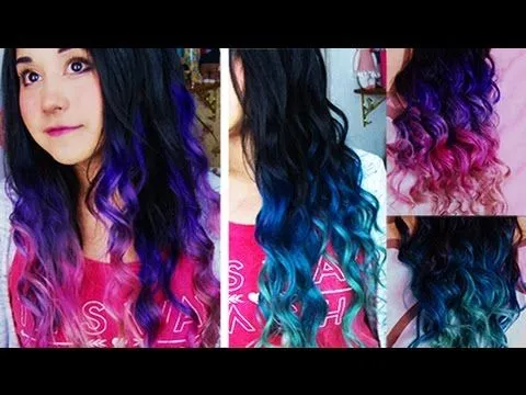 CABELLO DE COLORES SIN MALTRATARLO - YouTube