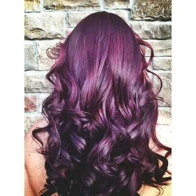 Cabello morado | Cabello | Pinterest