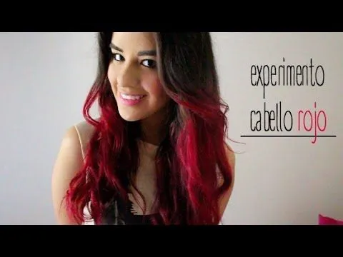 Cabello rojo oscuro (Experimento + tips) - YouTube Cabello rojo oscuro (Experimento + tips) - YouTube