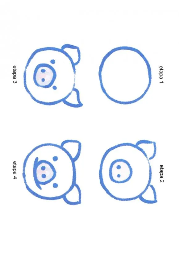 Marrano para colorear - Imagui