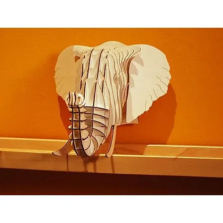 Cabeza de Elefante de cartón, un trofeo ecológico | El Regalo Original