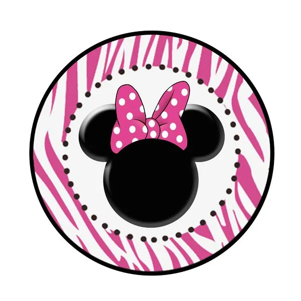 Cabeza de Minnie para colorear - Imagui