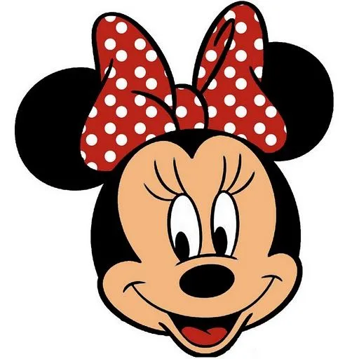 Cara de Minnie para imprimir - Imagui