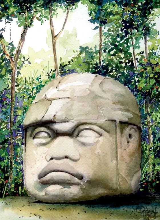 Cabeza Olmeca, Monumento 1 Parque Museo de La Venta Armando Gomez ... Cabeza Olmeca, Monumento 1 Parque Museo de La Venta Armando Gomez ...