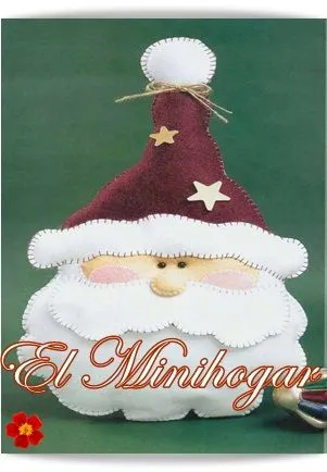 COMO HACER UNA CABEZA DE SANTA CLAUS DE FIELTRO COMO HACER UNA CABEZA DE SANTA CLAUS DE FIELTRO