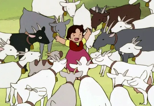 Las cabras de Heidi | JARDÍN DE GAIA