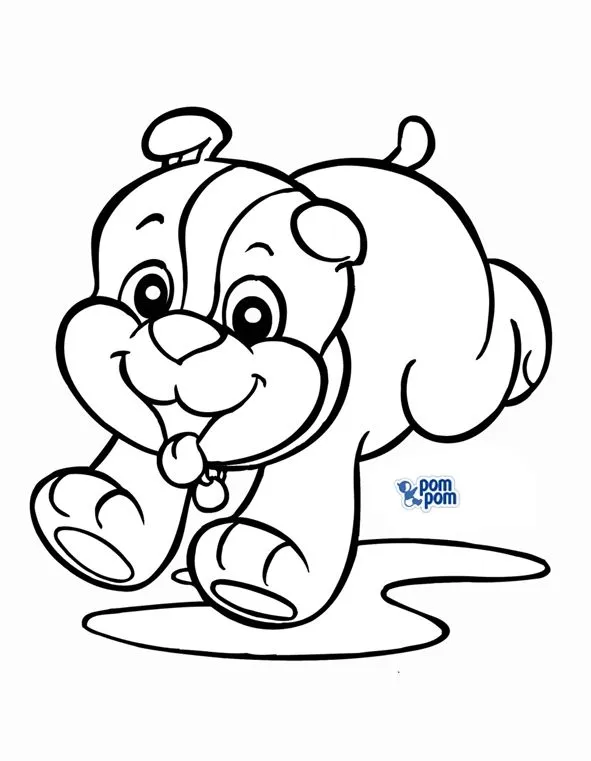 Cães para Colorir - Colorir desenhos é bom demais