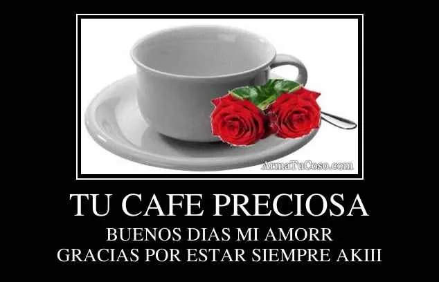 TU CAFE PRECIOSA
