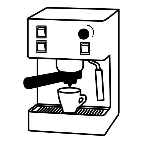 Dibujos cafeteras para imprimir - Imagui