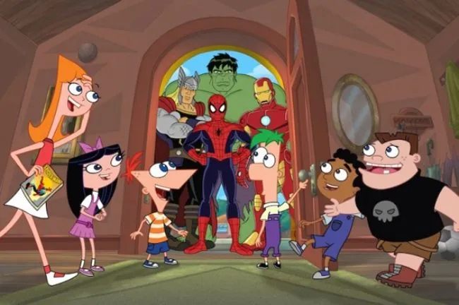 Cafetería JPERK: DISNEY Y MARVEL SE DIVIERTEN JUNTAS, PHINEAS Y ...
