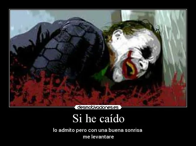 Si he caído | Desmotivaciones