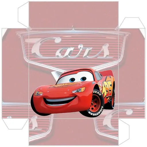 CAIXINHA CARS MOLDE CAIXINHA CONVITE CARROS CAIXINHA CARS MOLDE CAIXINHA CONVITE CARROS