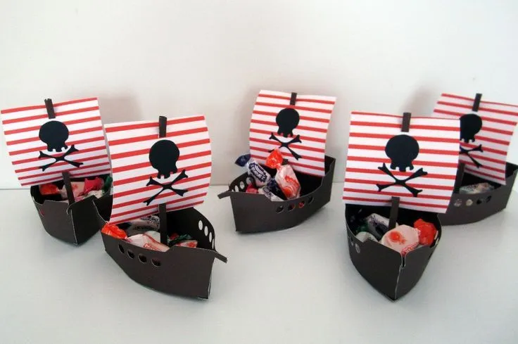 Caja Bolsita Souvenir Cumple Barco Jake Piratas Bucky | Jake ...
