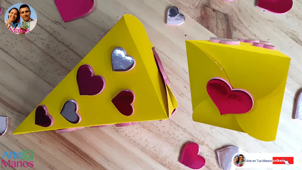 Caja Cono, Pirámide Para Regalos, Dulceros, Con Arte en Tus Manos - Arte en Tus Manos con Lili y Sam Caja Cono, Pirámide Para Regalos, Dulceros, Con Arte en Tus Manos - Arte en Tus Manos con Lili y Sam