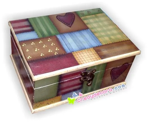 caja country manualidades | facilisimo.com