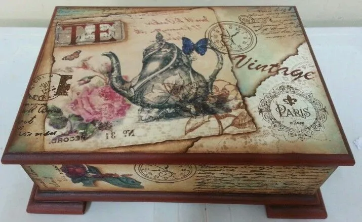Caja para Te | Cajas Decoradas | Pinterest | Beautiful Caja para Te | Cajas Decoradas | Pinterest | Beautiful