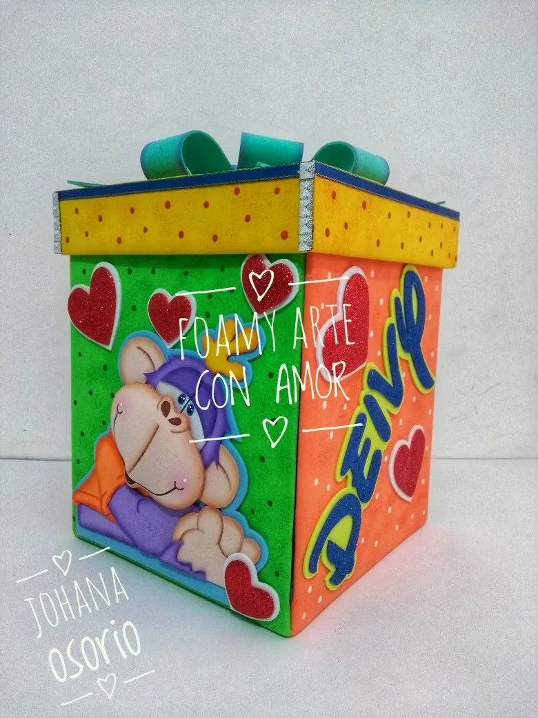Caja explosiva elaborada en foamy. Johana osorio | Hacer cajas de regalo, Cajas de regalo, Cajas decoradas Caja explosiva elaborada en foamy. Johana osorio | Hacer cajas de regalo, Cajas de regalo, Cajas decoradas