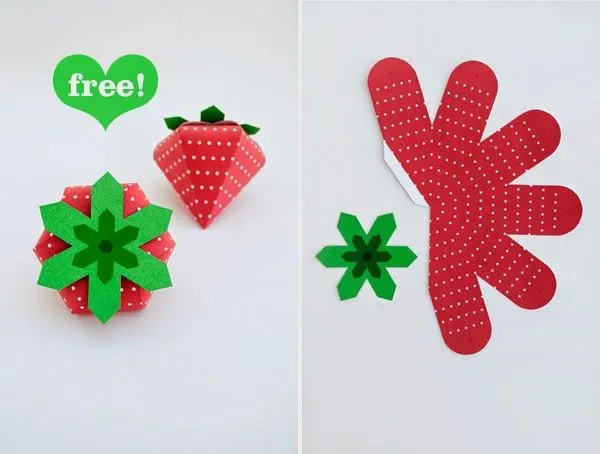 Caja Fresita para Imprimir Gratis. | Ideas y material gratis para ... Caja Fresita para Imprimir Gratis. | Ideas y material gratis para ...