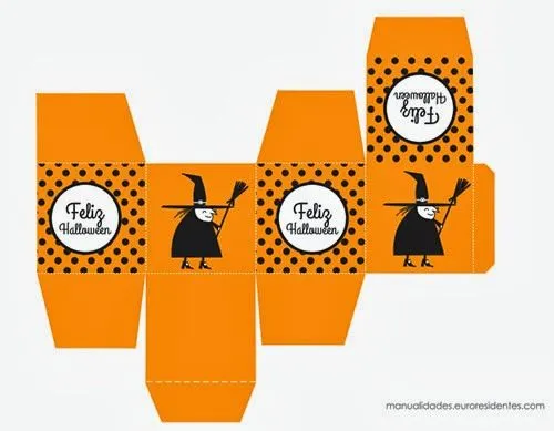 Caja halloween para imprimir | Halloween | Pinterest
