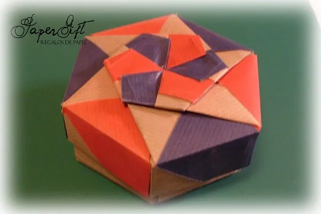 Caja Hexagonal Origami | Flickr - Photo Sharing! Caja Hexagonal Origami | Flickr - Photo Sharing!