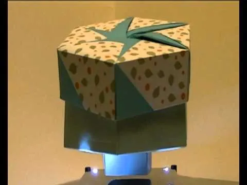 caja hexagonal - YouTube