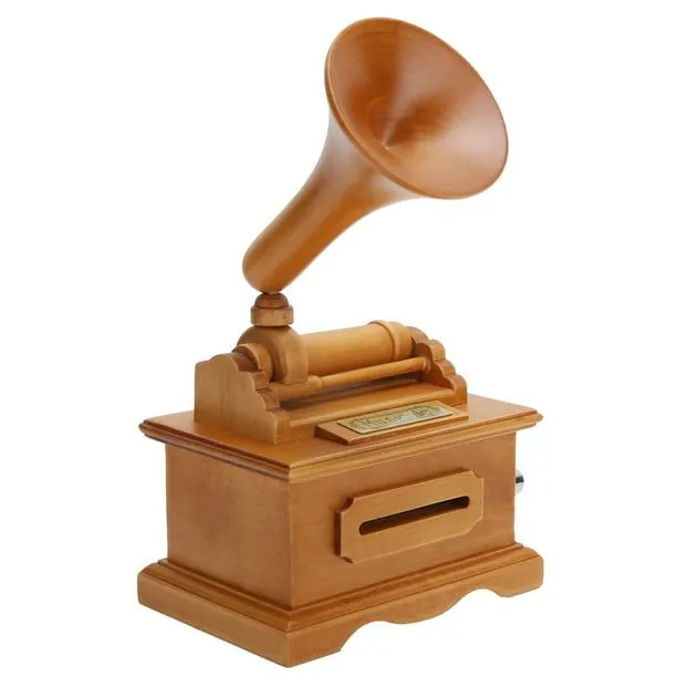 Caja De Música Con Fonógrafo, Exquisita Caja De Música Con Forma De Fonógrafo Con Manivela Manual, Movimiento Integrado De Madera, Regalo De Amigos Para Cumpleaños, OTVIAP Birthday Gifts | Bodega Aurrera en Caja De Música Con Fonógrafo, Exquisita Caja De Música Con Forma De Fonógrafo Con Manivela Manual, Movimiento Integrado De Madera, Regalo De Amigos Para Cumpleaños, OTVIAP Birthday Gifts | Bodega Aurrera en