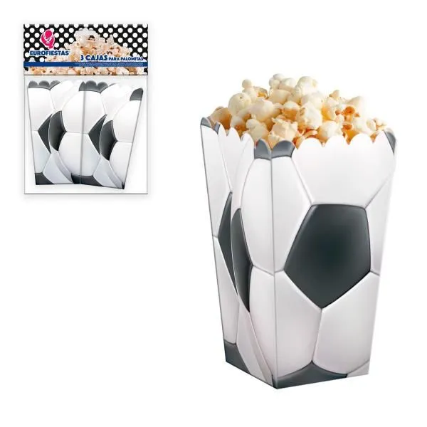 CAJA PALOMITAS BALONES FUTBOL 3U. al por Mayor ≫ Plasticosur CAJA PALOMITAS BALONES FUTBOL 3U. al por Mayor ≫ Plasticosur