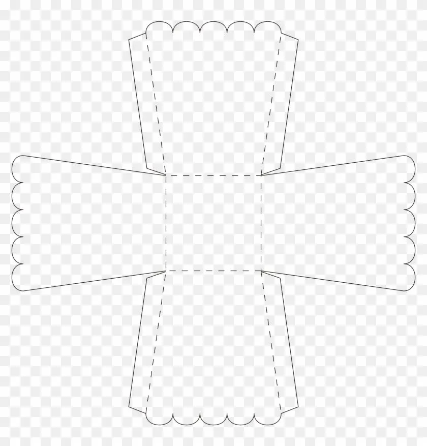 Caja Para Palomitas - Cross, HD Png Download - 850x850(#4933030) - PngFind